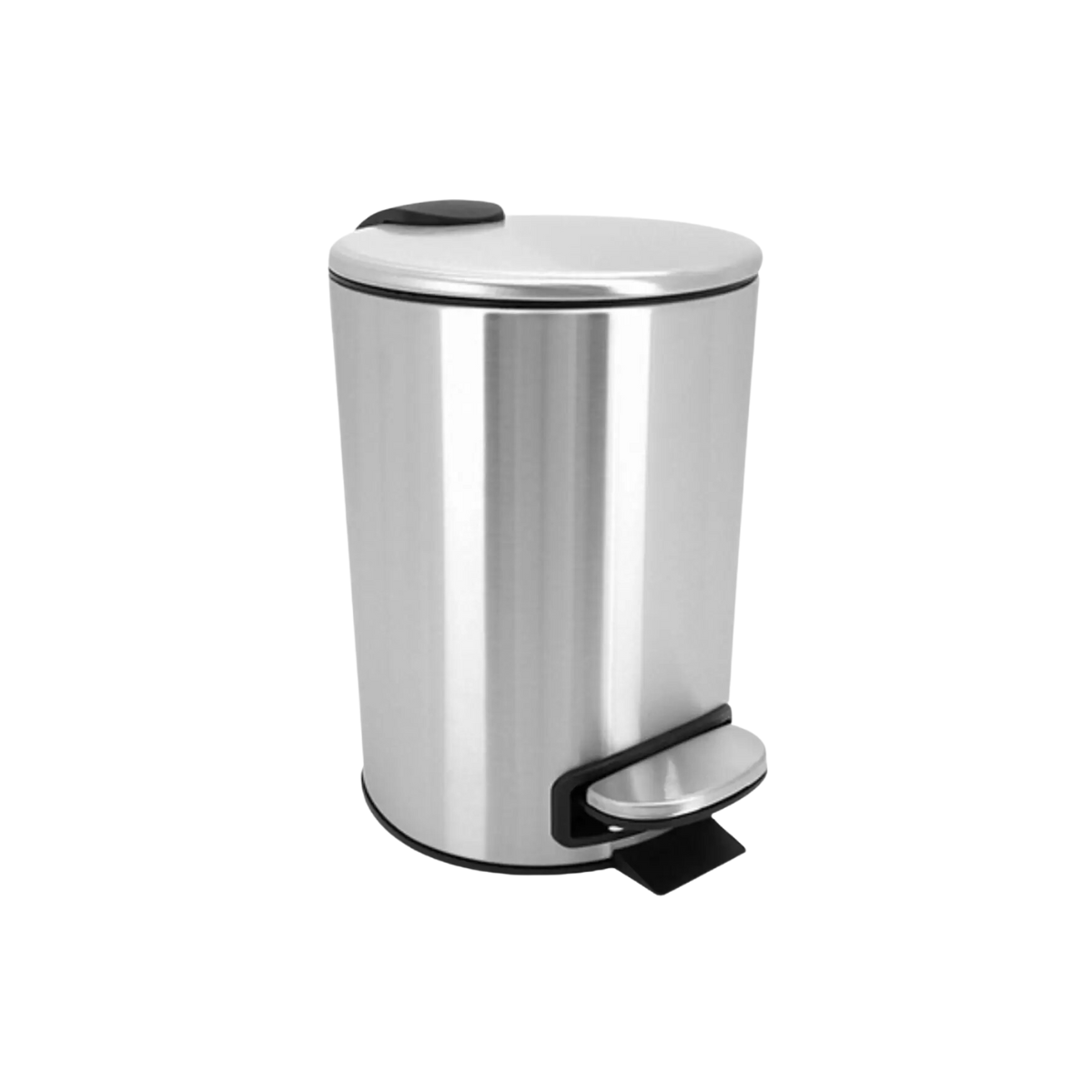 Lixeira de Aço Inox Com Pedal 3L Mimo Style