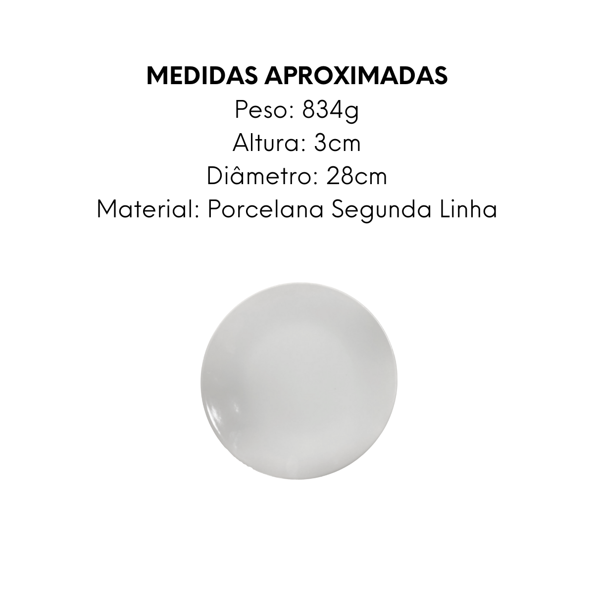 Kit 50 Prato Raso Coup Bianco Com Sua Marca - A Gourmet