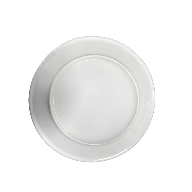 Prato Raso Baru 25cm Primeira Linha de Porcelana - A Gourmet Hover Image