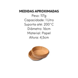 Conjunto Com 50 Folhas Papel Para Air Friyer Descartavel - A Gourmet