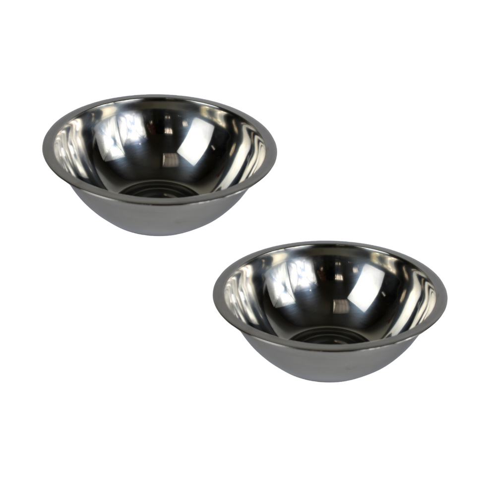 Tigela Bowl de Aço Inox 18cm Reforçado Baccani