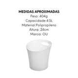 Balde Para Champangne de Polipropileno OU