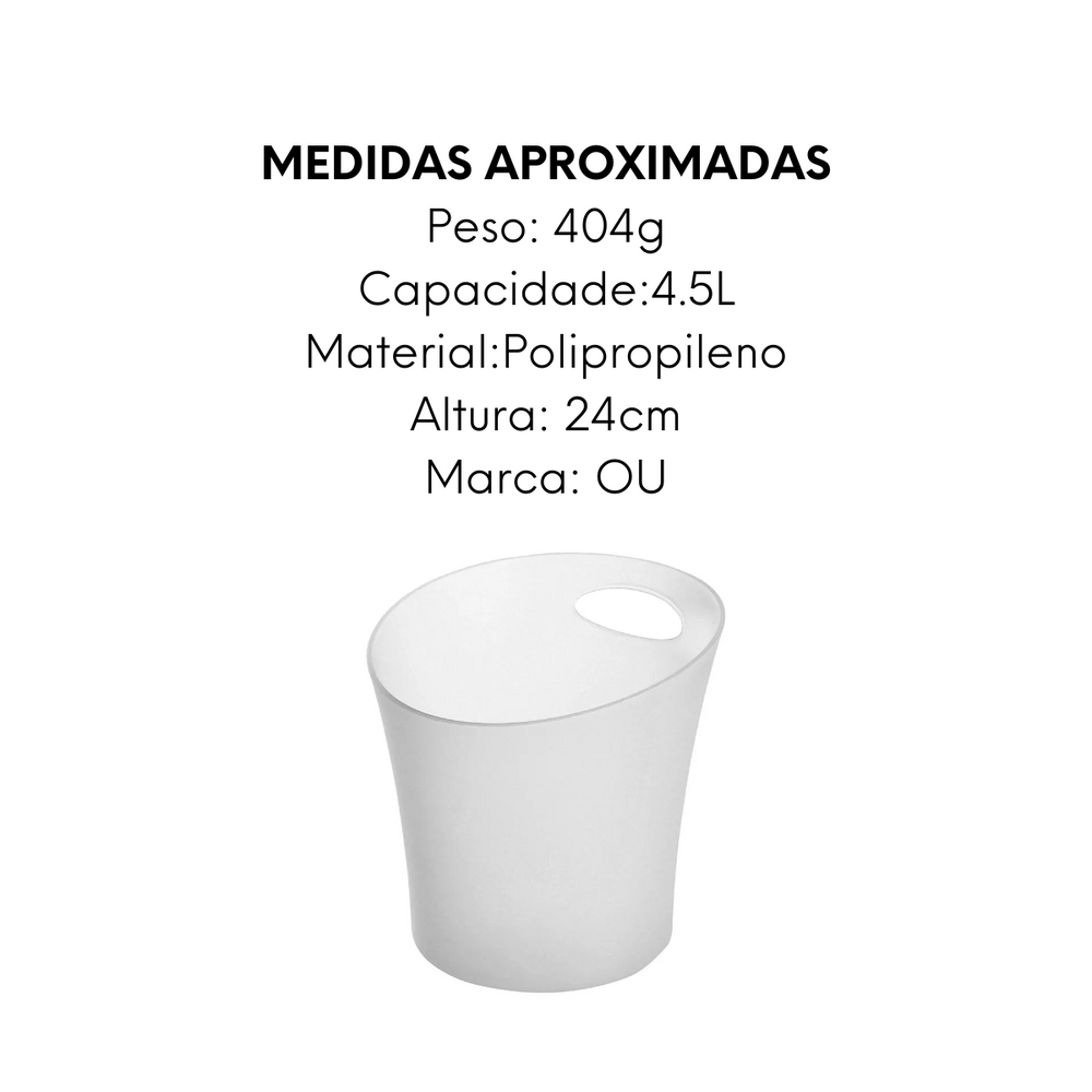 Balde Para Champangne de Polipropileno OU