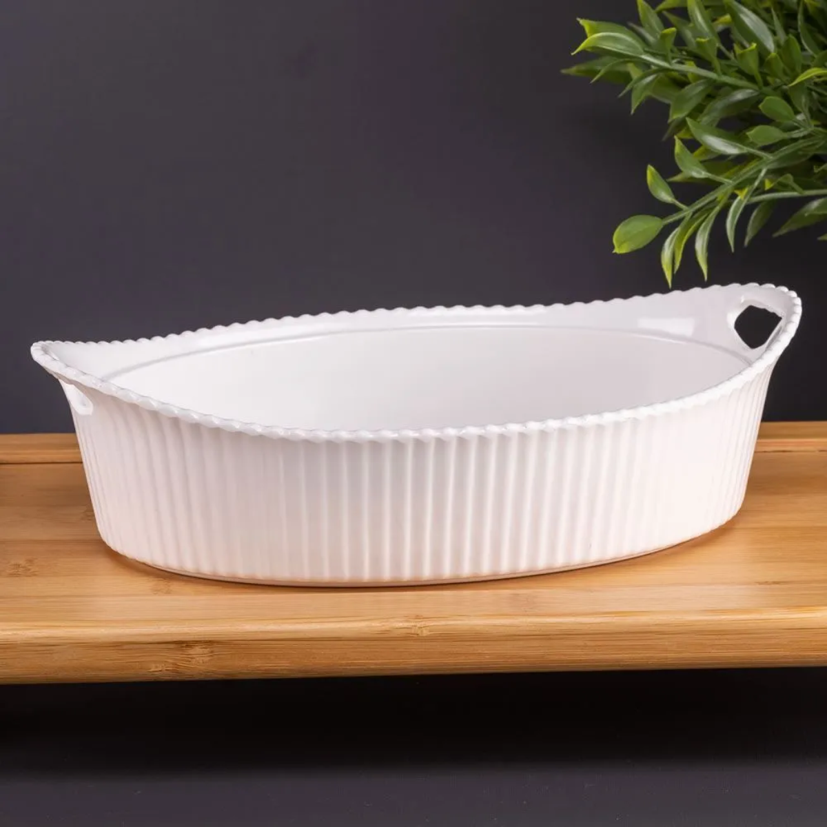 Tigela Oval Com Alça 27,5cm Melamina Bestfer