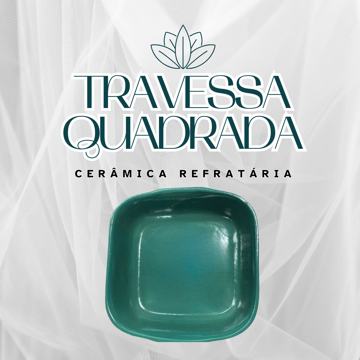Travessa Quadrada G Jade - A Gourmet