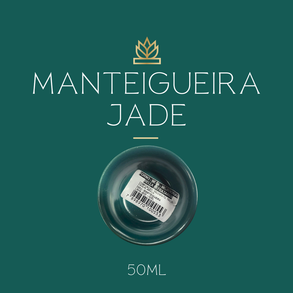 mantegueira de Ceramica 50ml Jade - A Gourmet