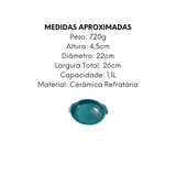 Travessa Redonda P Jade - A Gourmet