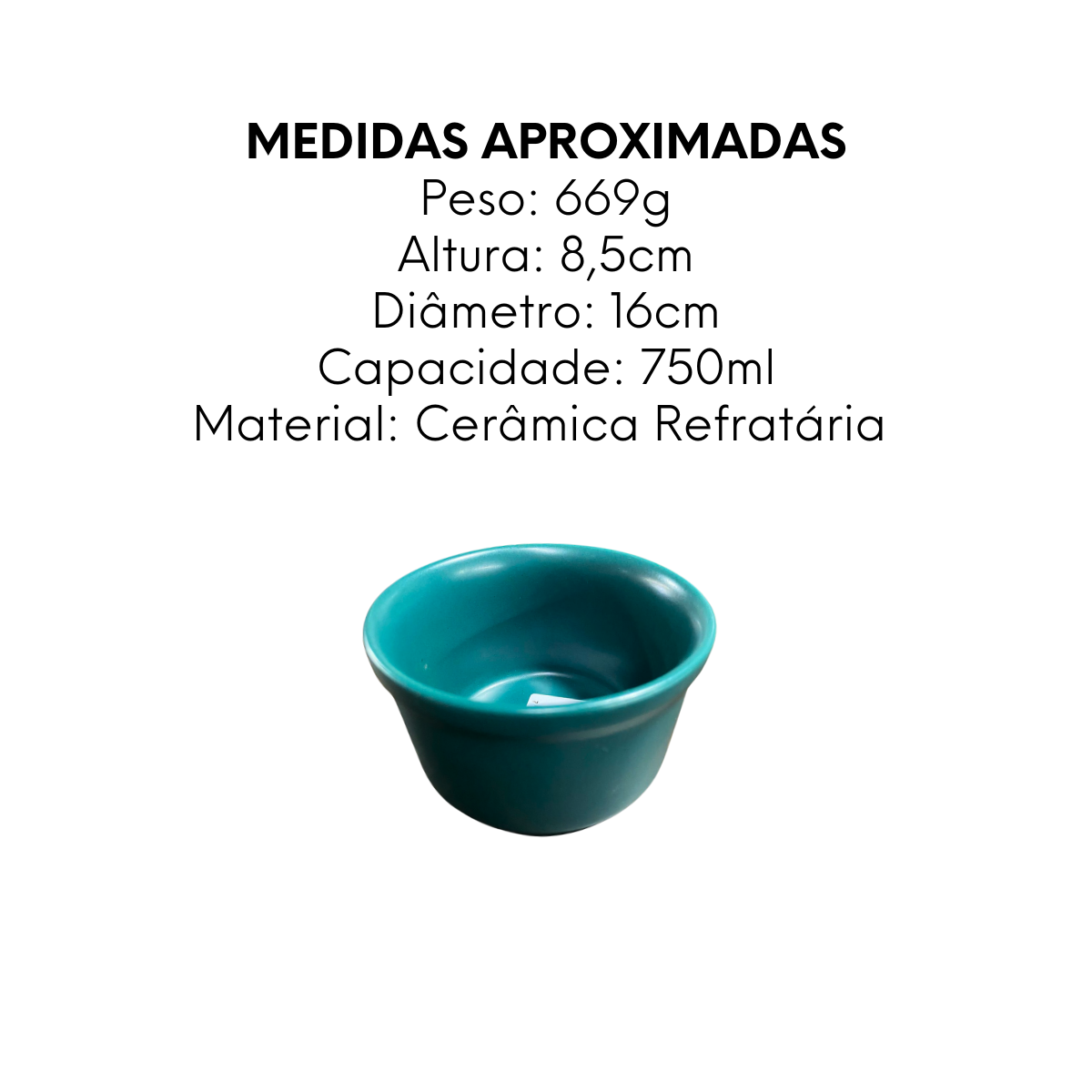 Cumbuca N30 Jade 750ml - A Gourmet