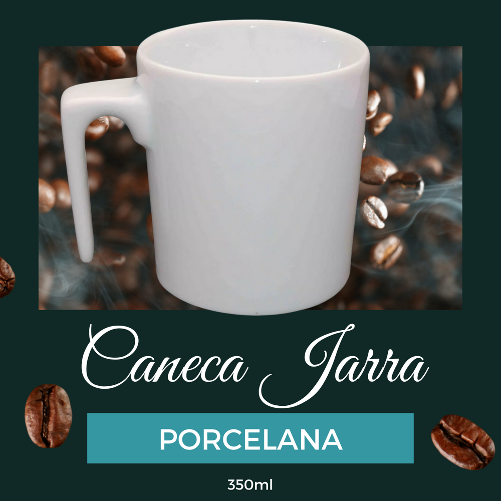 Caneca Porcelana 350ml - A Gourmet
