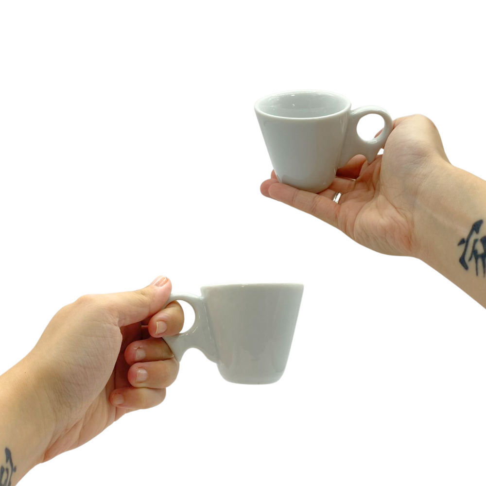 Kit 50 Xicara Café Pirâmide S/Pires Personalizado BelaVista Xicara de Café