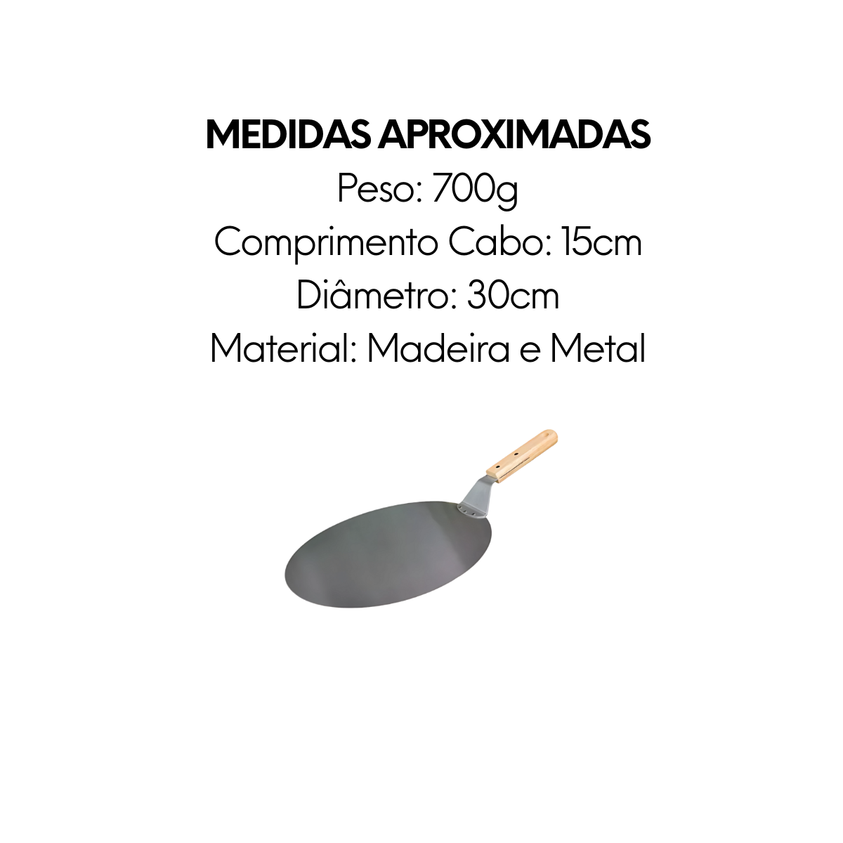Pá de Pizza Cabo Madeira - A Gourmet
