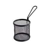 Cesto de Servir em Ferro Preto - A Gourmet