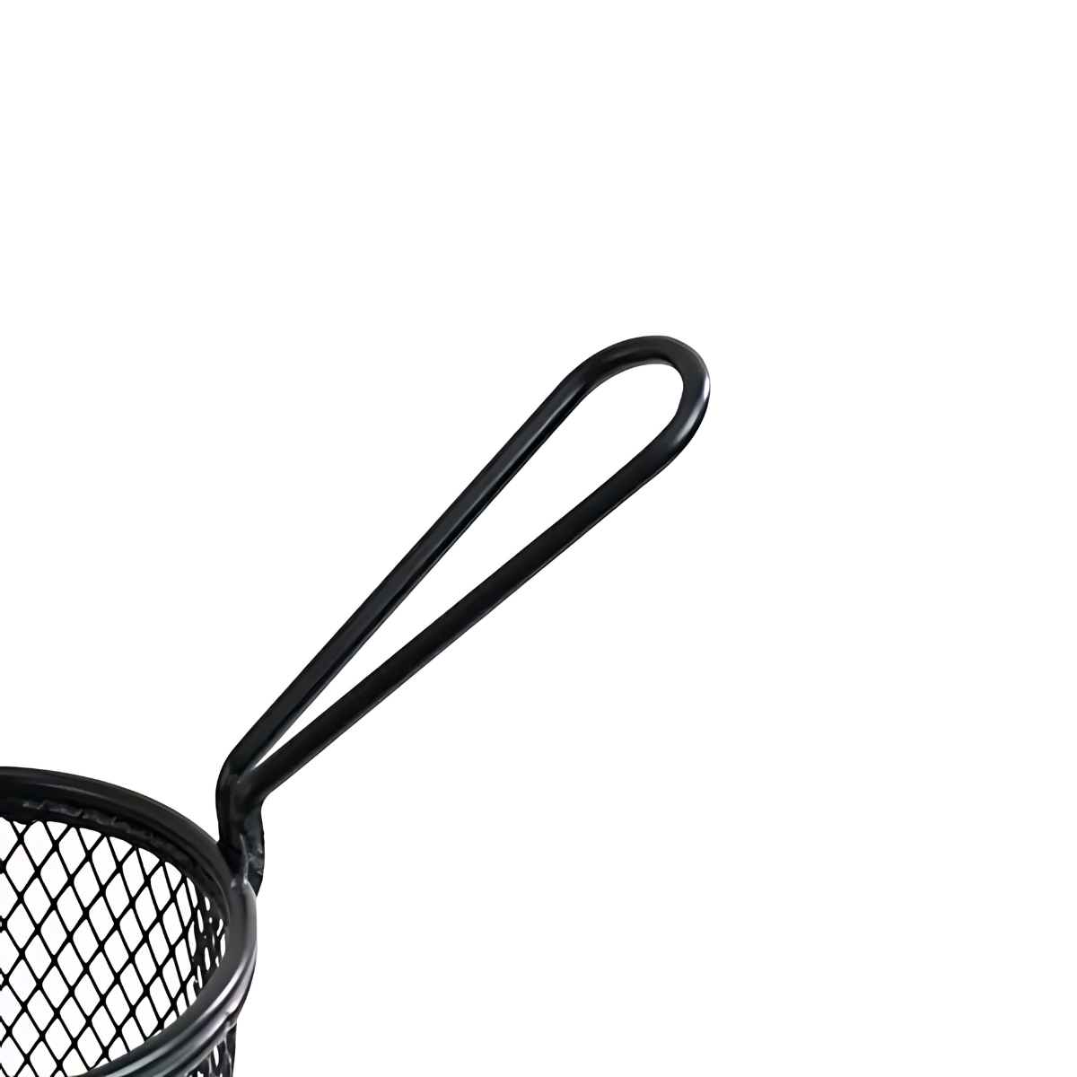Cesto de Servir em Ferro Preto - A Gourmet