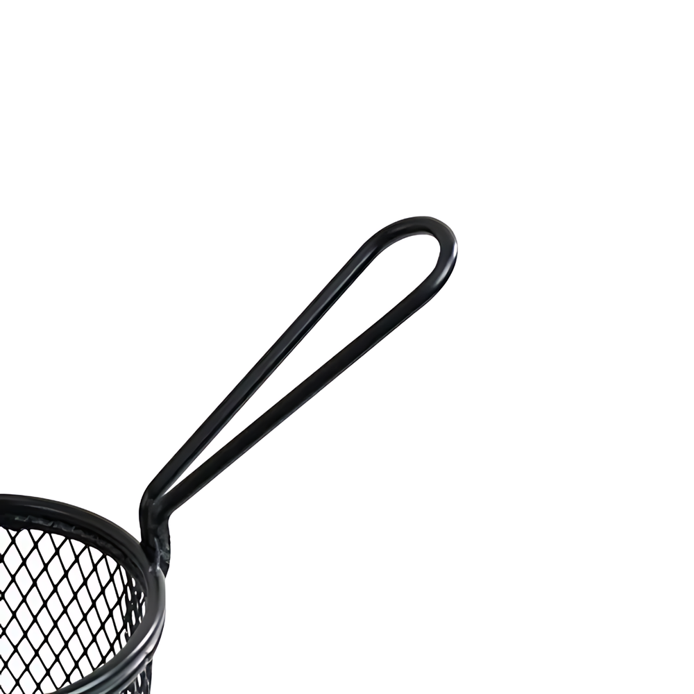 Cesto de Servir em Ferro Preto - A Gourmet