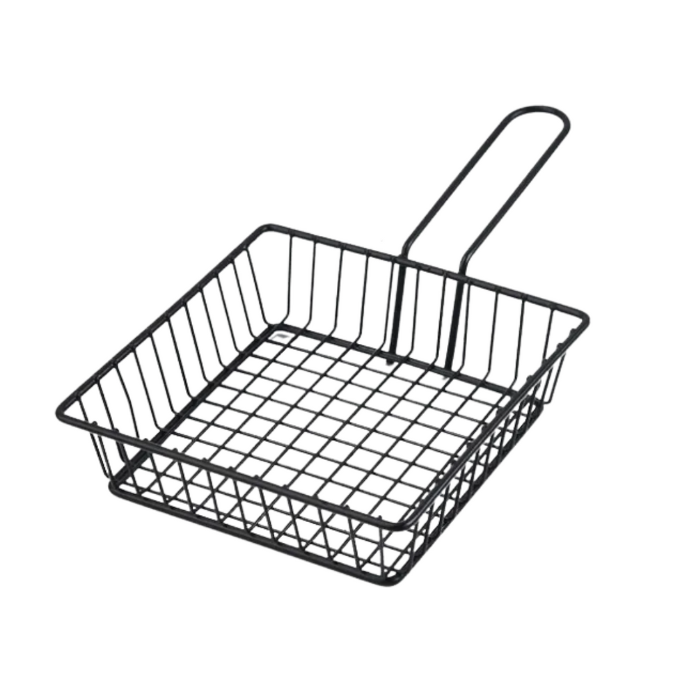Cesto de Servir Porções em Ferro Preto Imporiente