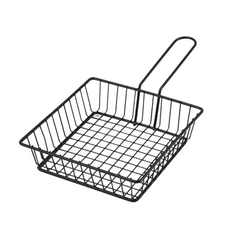 Cesto de Servir Porções em Ferro Preto Imporiente