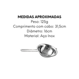 Escorredor de Aço inox Casita Multiuso