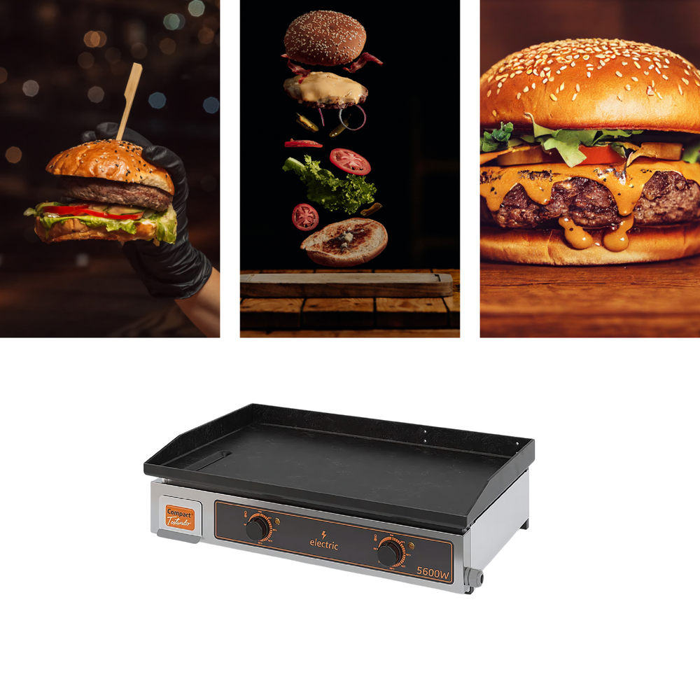 Chapa Para Lanches Bifeteira 80cm - A Gourmet