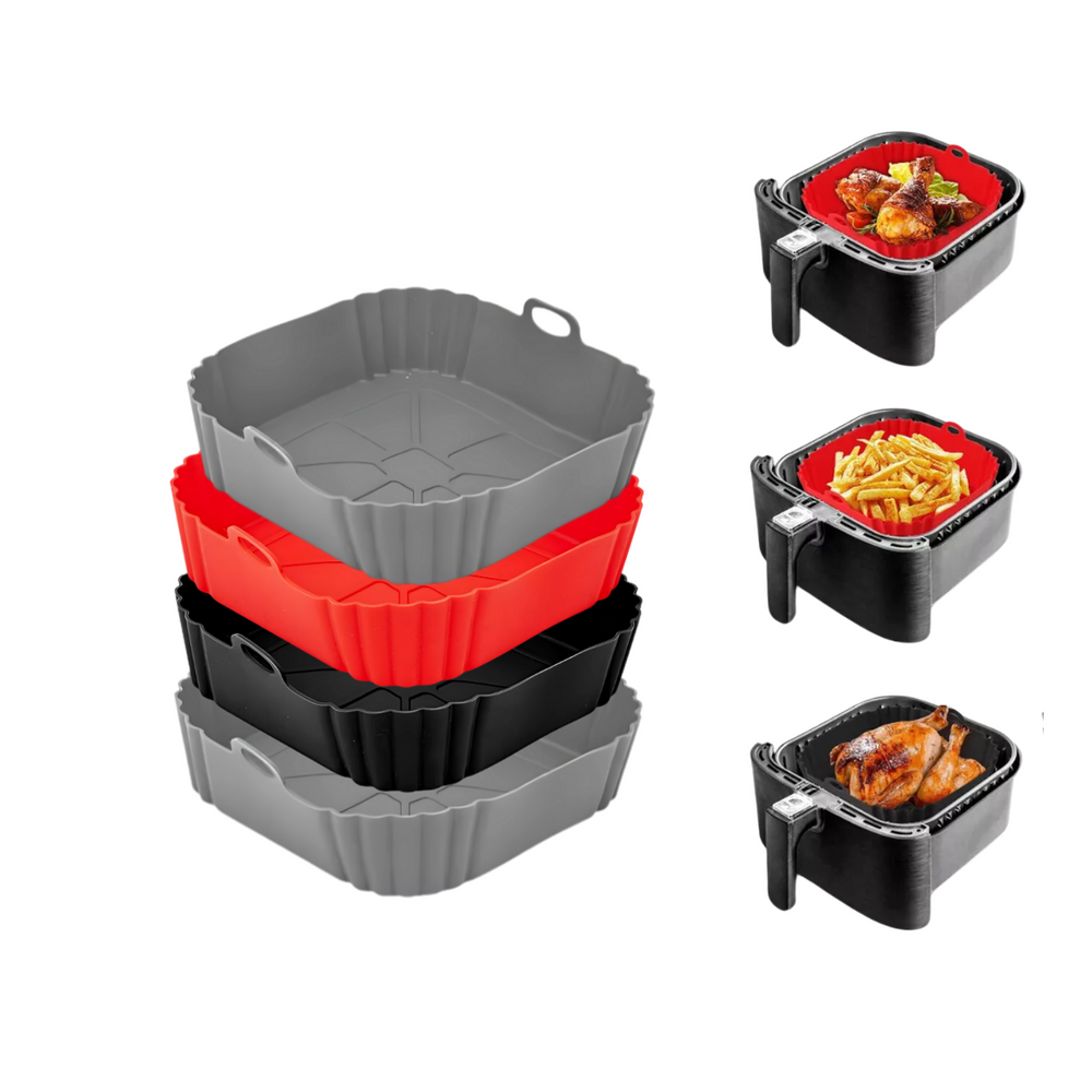 Forma de Silicone para Air Fryer Cor sortida - A Gourmet