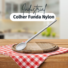 Colher Funda Nylon de 35cm - A Gourmet