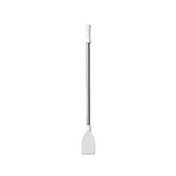 Pá Remo Polietileno Cabo Aço Inox Cozinha Profissional 80cm Soirac