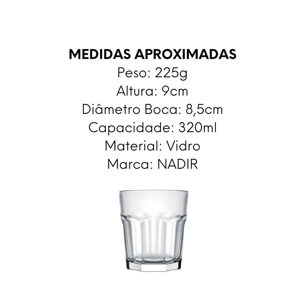 Copo Bristol Rocks 320ml Nadir