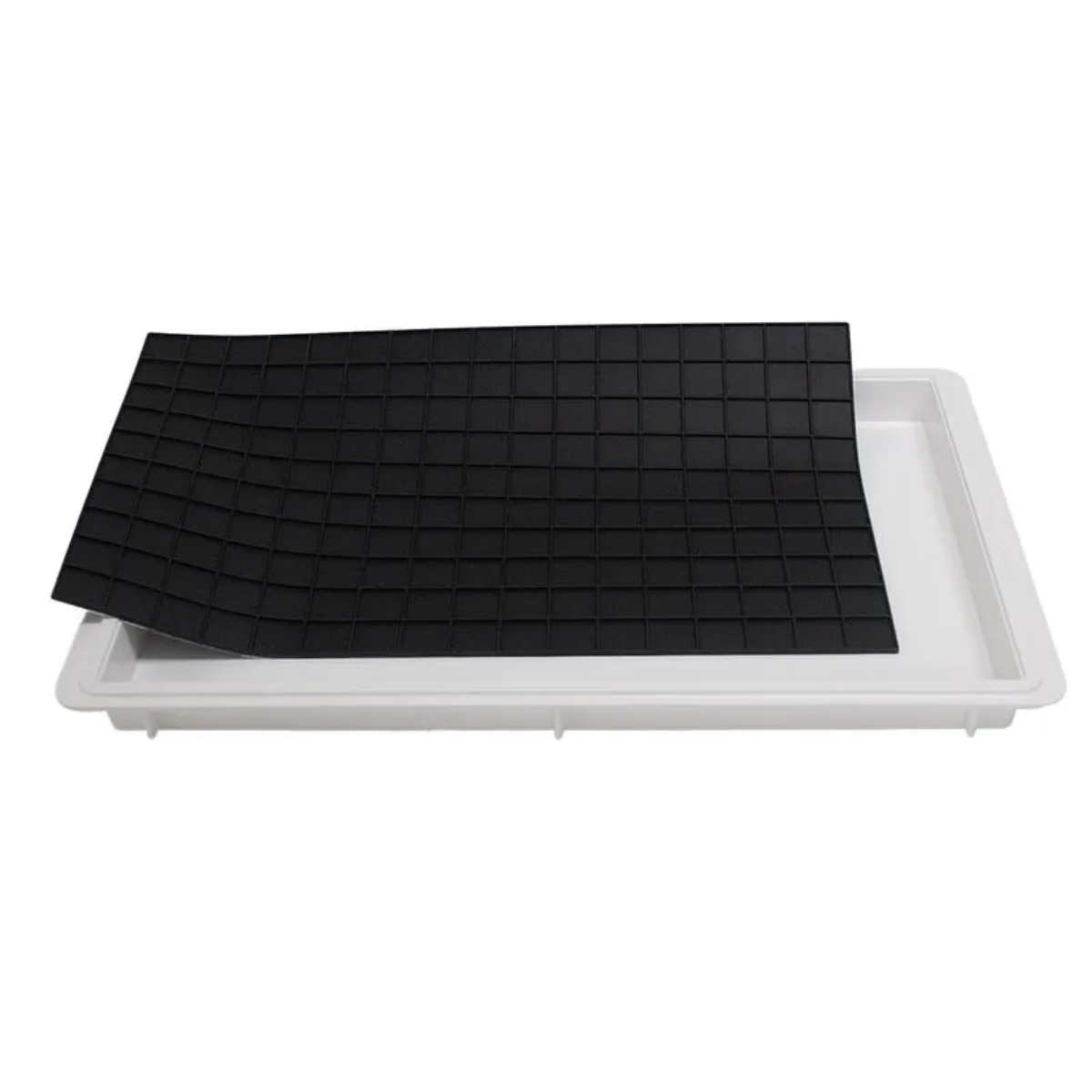 forma com tapete de silicone dadinho de tapioca