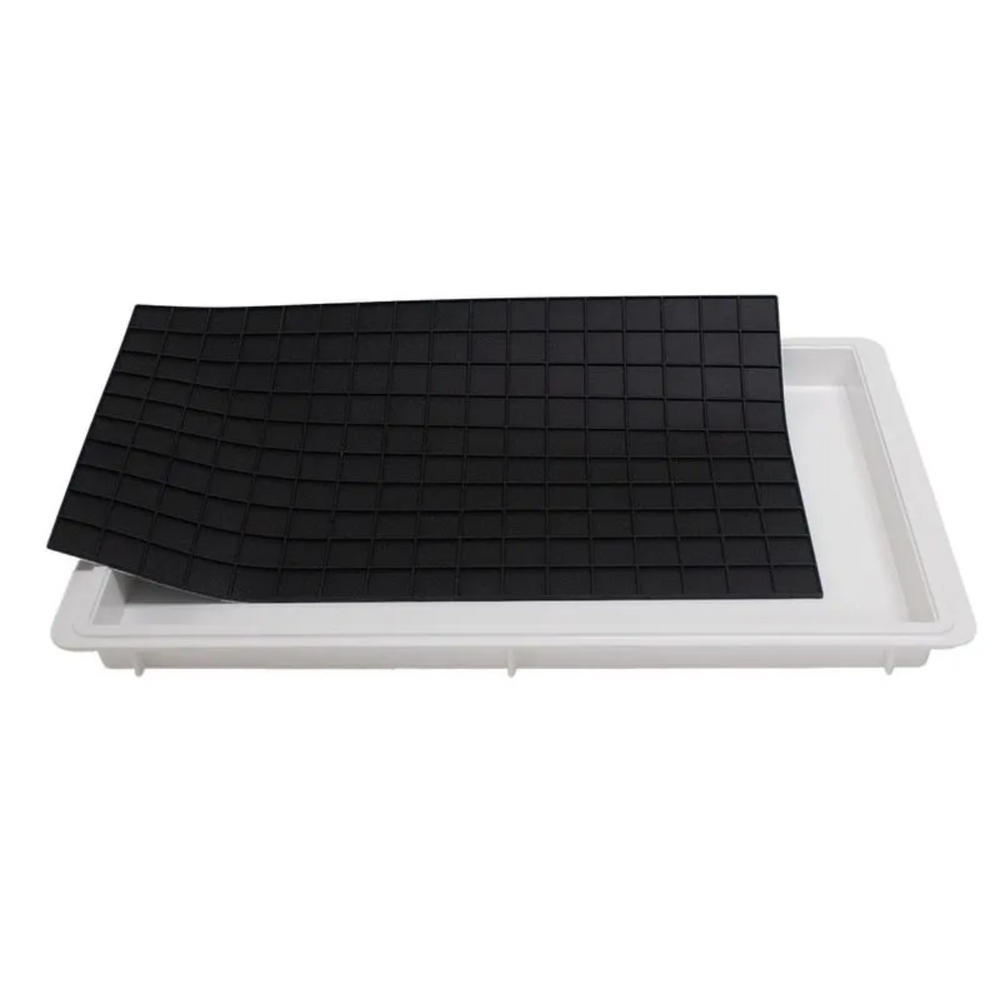 forma com tapete de silicone dadinho de tapioca