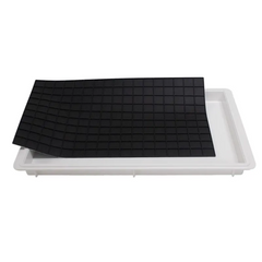 forma com tapete de silicone dadinho de tapioca