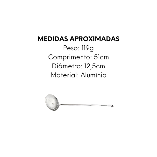 Escumadeira de Aluminio 13 Hotel Main Image