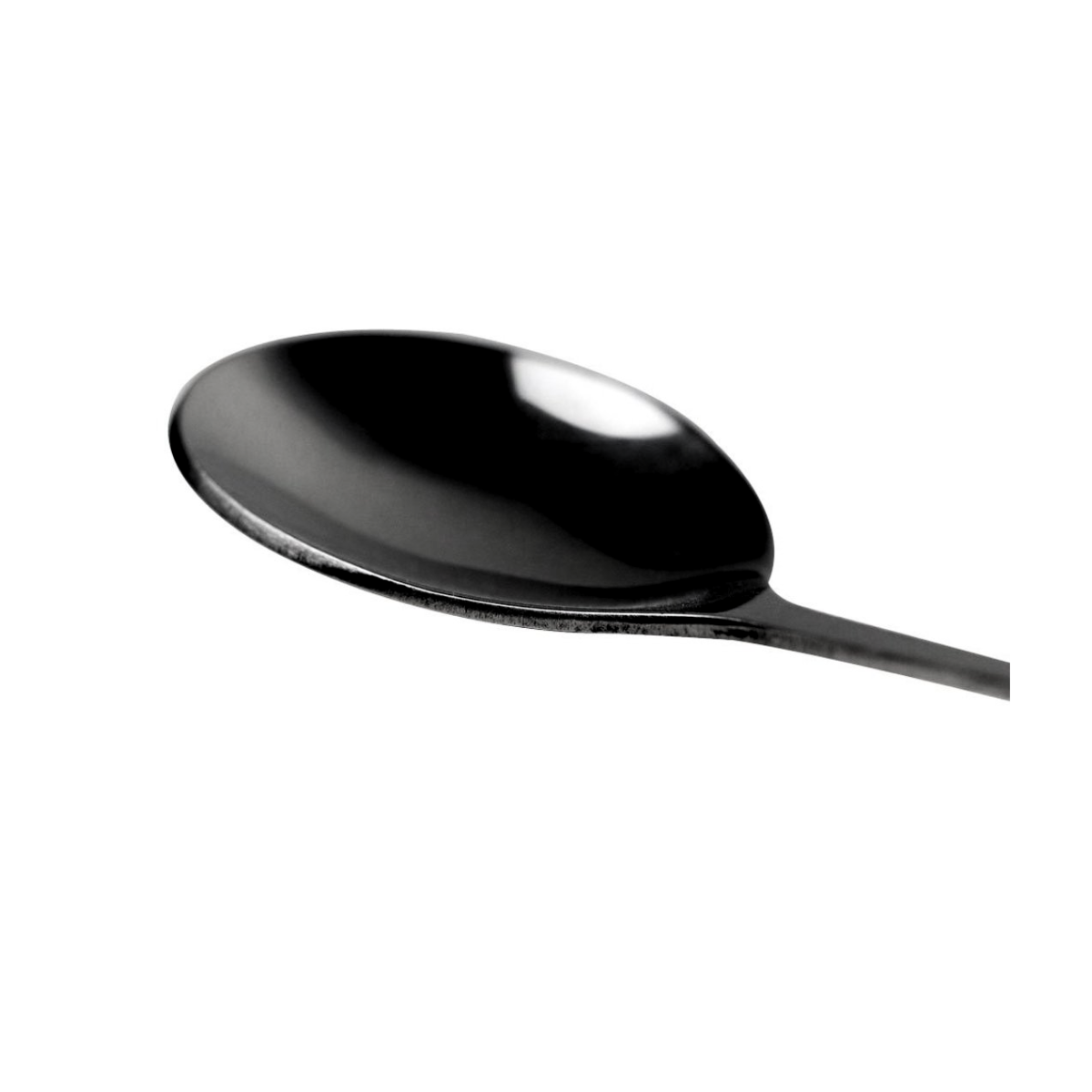 Colher Bailarina Preto 28cm de Aço inox - A Gourmet