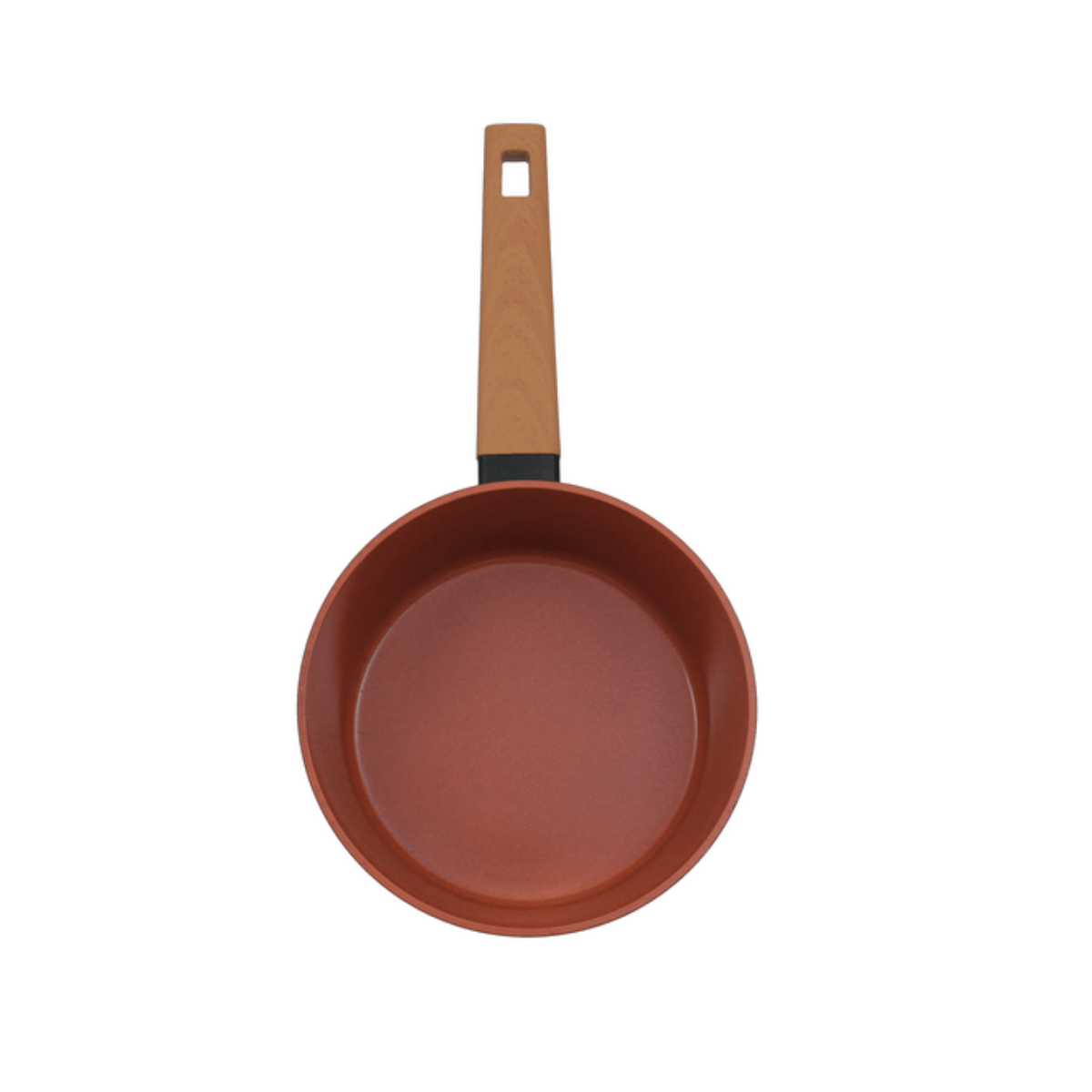 Panela Antiaderente N18 Com Tampa Terracota - A Gourmet