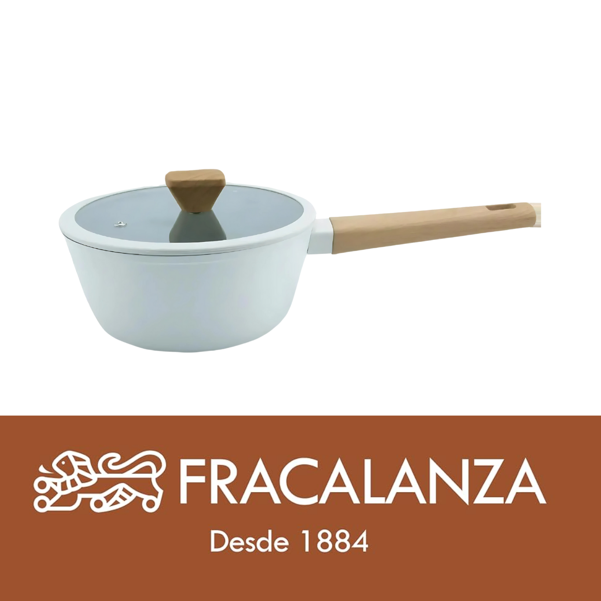 Panela Antiaderente Cinza Revestimento em Cerâmica - A Gourmet