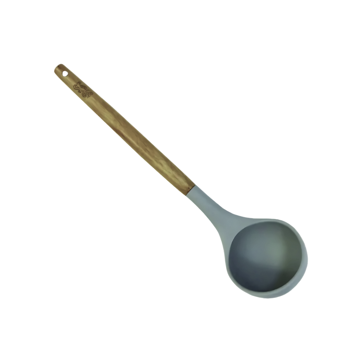 Concha Silicone Cabo Madeira Fracalanza