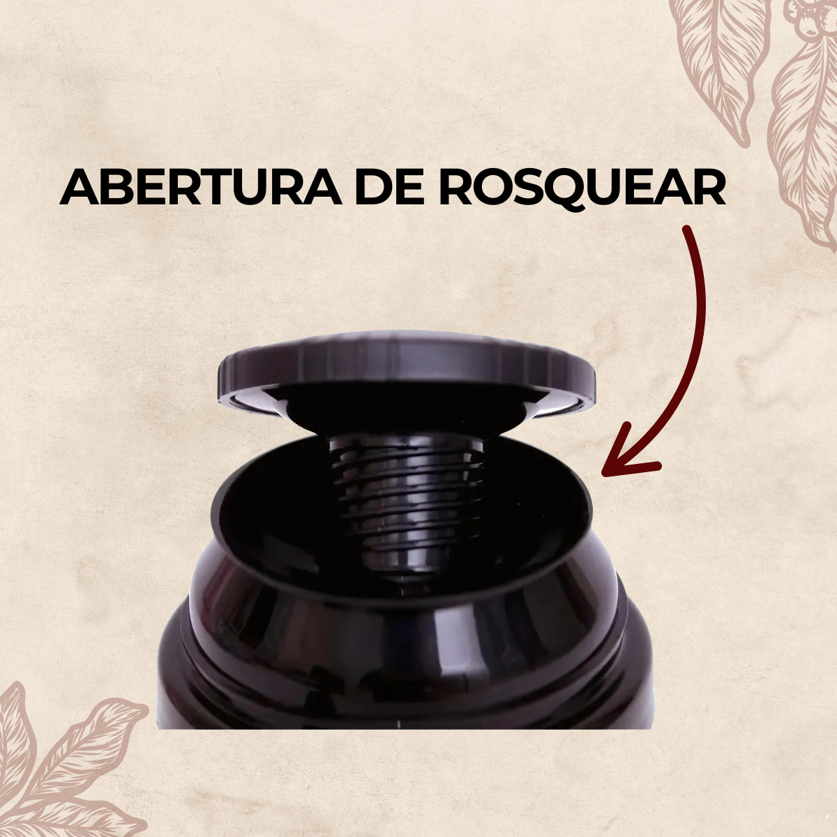garrafa termica com rosca 250ml