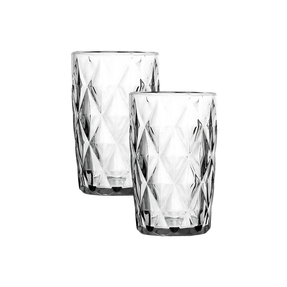 Copo Diamond 400ml de Vidro - A Gourmet