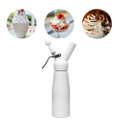 Garrafa Chantilly Com 3 Bicos 500ml - A Gourmet