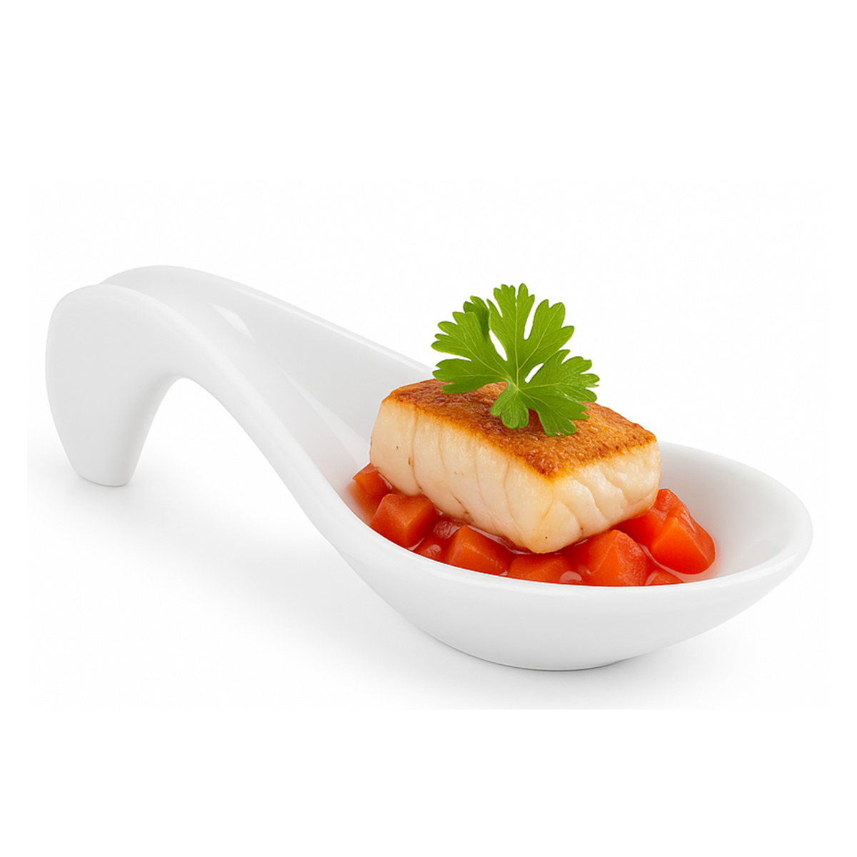 Colher Molheira Melamina Finger Food 25 ml
