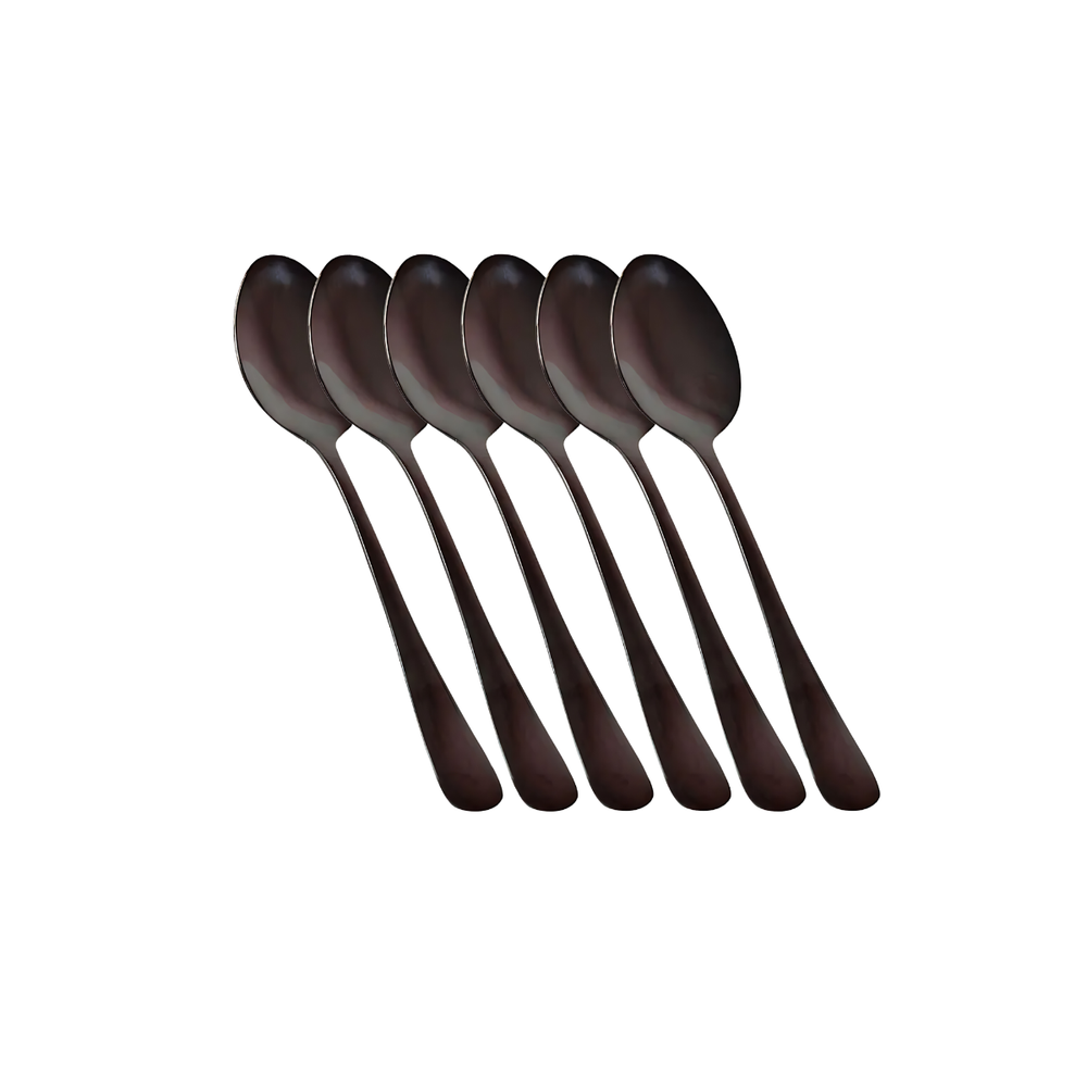 Colher de Chá Elite Preta - A Gourmet