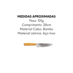 Faca Churrasco Paixão Nacional 6 - A Gourmet