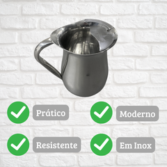 Jarra de Aço Inox 2L - A Gourmet