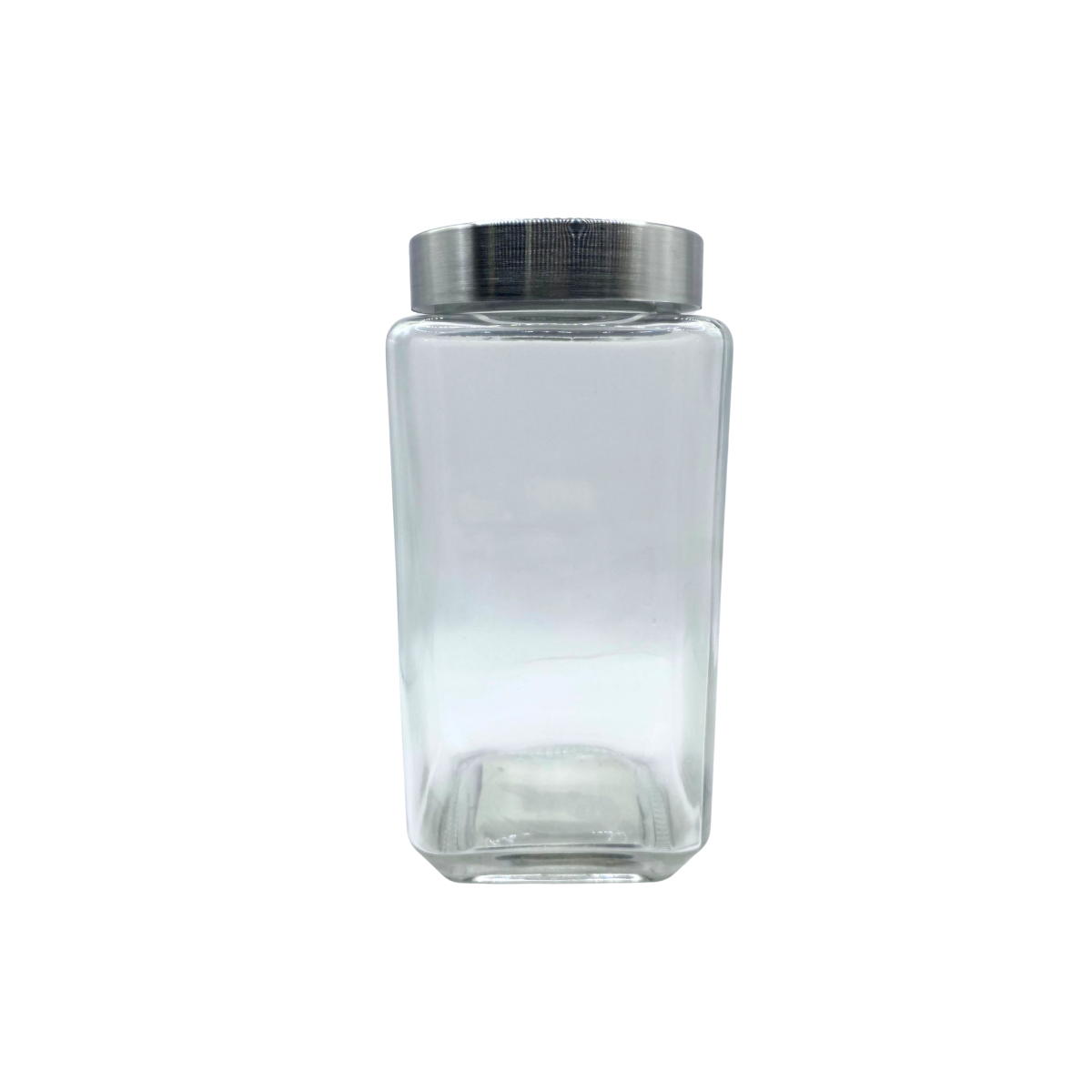 Pote de Vidro Quadrado 1,2L - A Gourmet