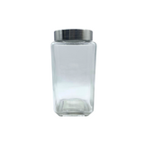 Pote de Vidro Quadrado 1,2L - A Gourmet