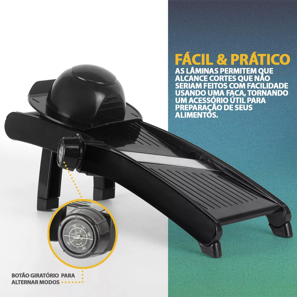 Fatiador Mandolim de Plastico e Metal 38cm - A Gourmet