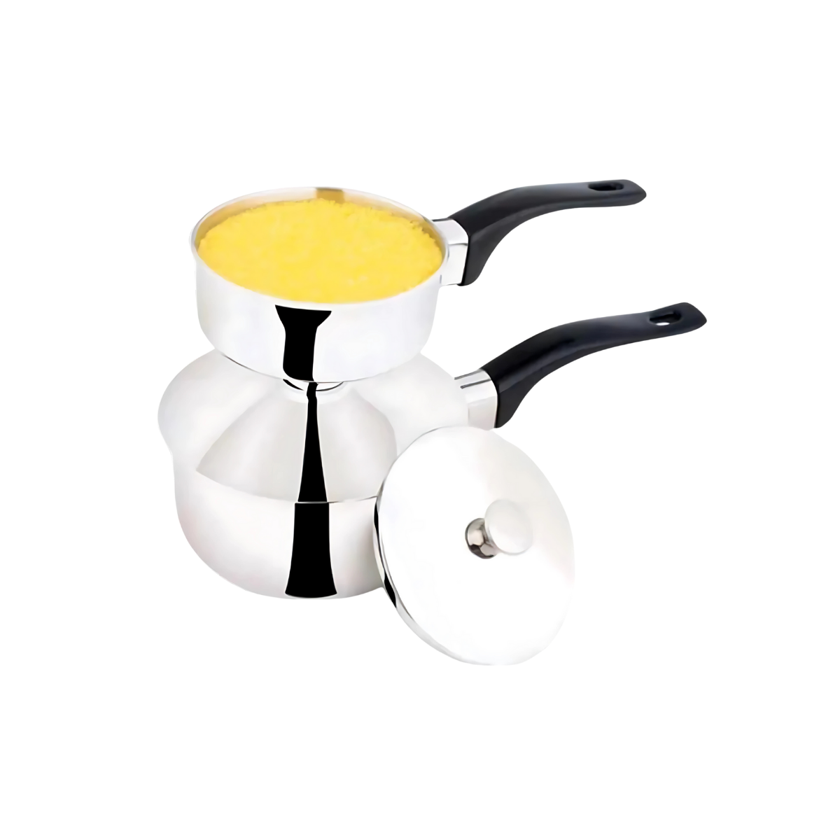 Cuscuzeira de Aço Inox Premium - A Gourmet