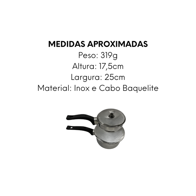 Cuscuzeira de Aço Inox Premium Main Image