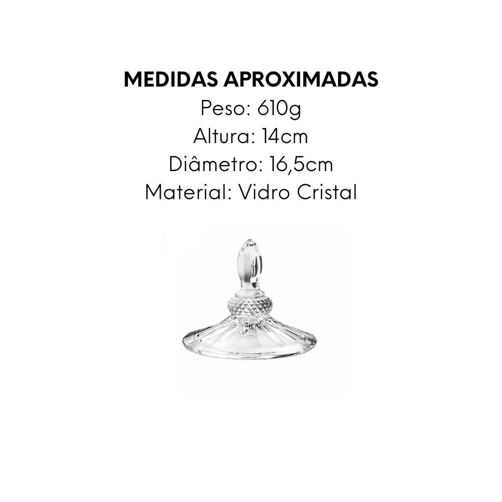 Tampa de Cristal Ecológico Para Suqueira - A Gourmet