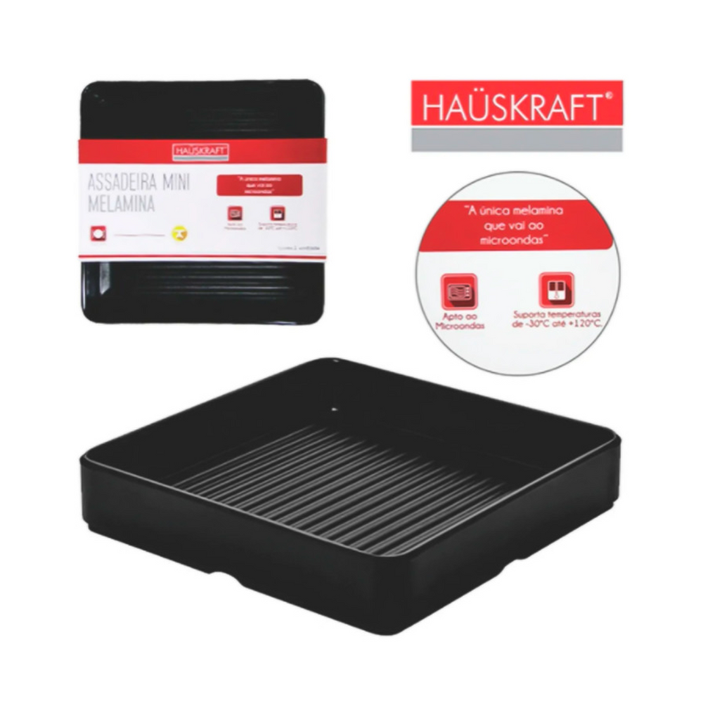 Assadeira Pequena Melamina 16cm Etilux