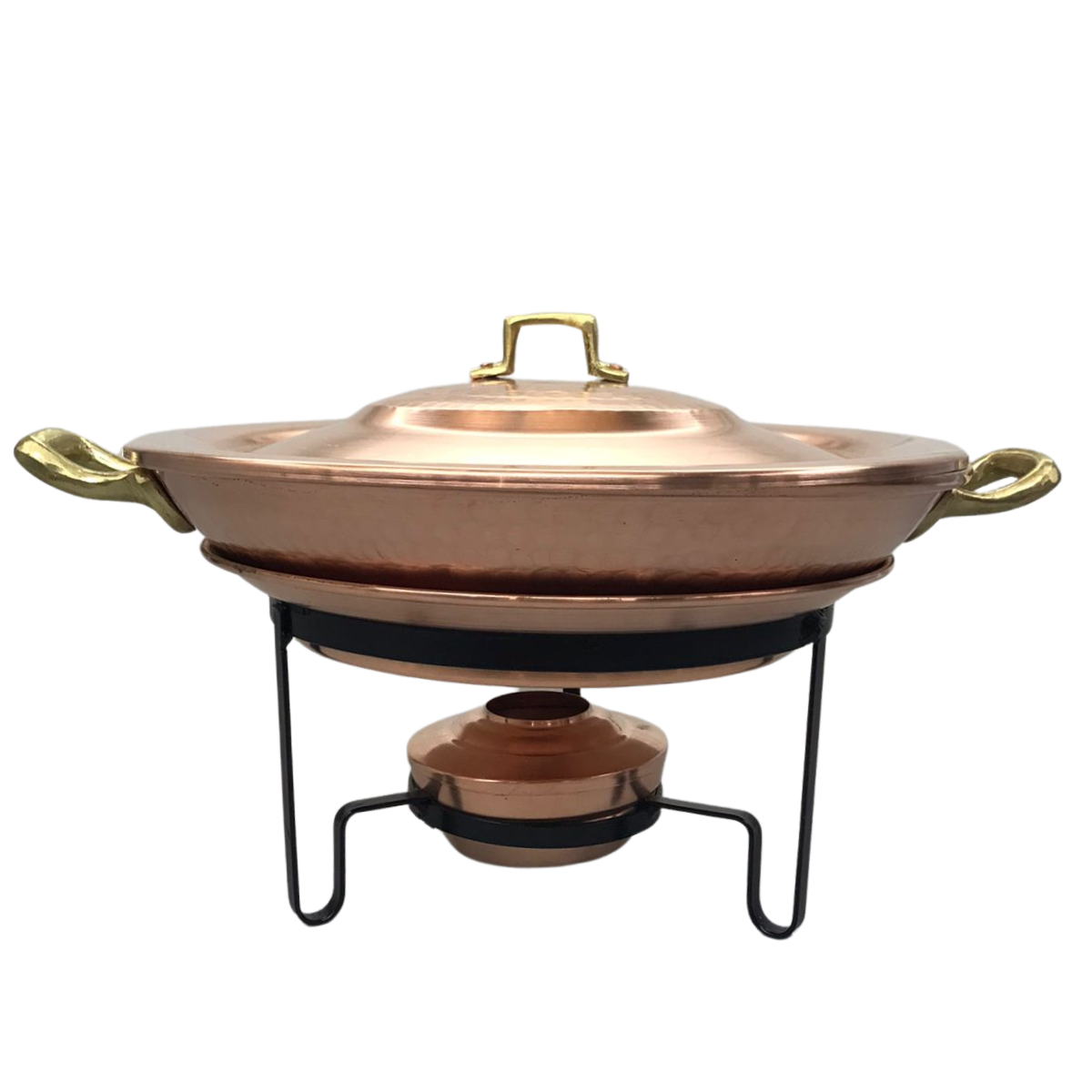 Rechaud Cobre N1 Com 5 Peças A Gourmet