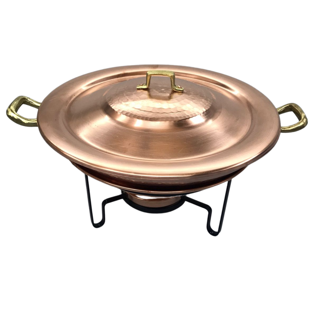 Rechaud Cobre N1 Com 5 Peças A Gourmet